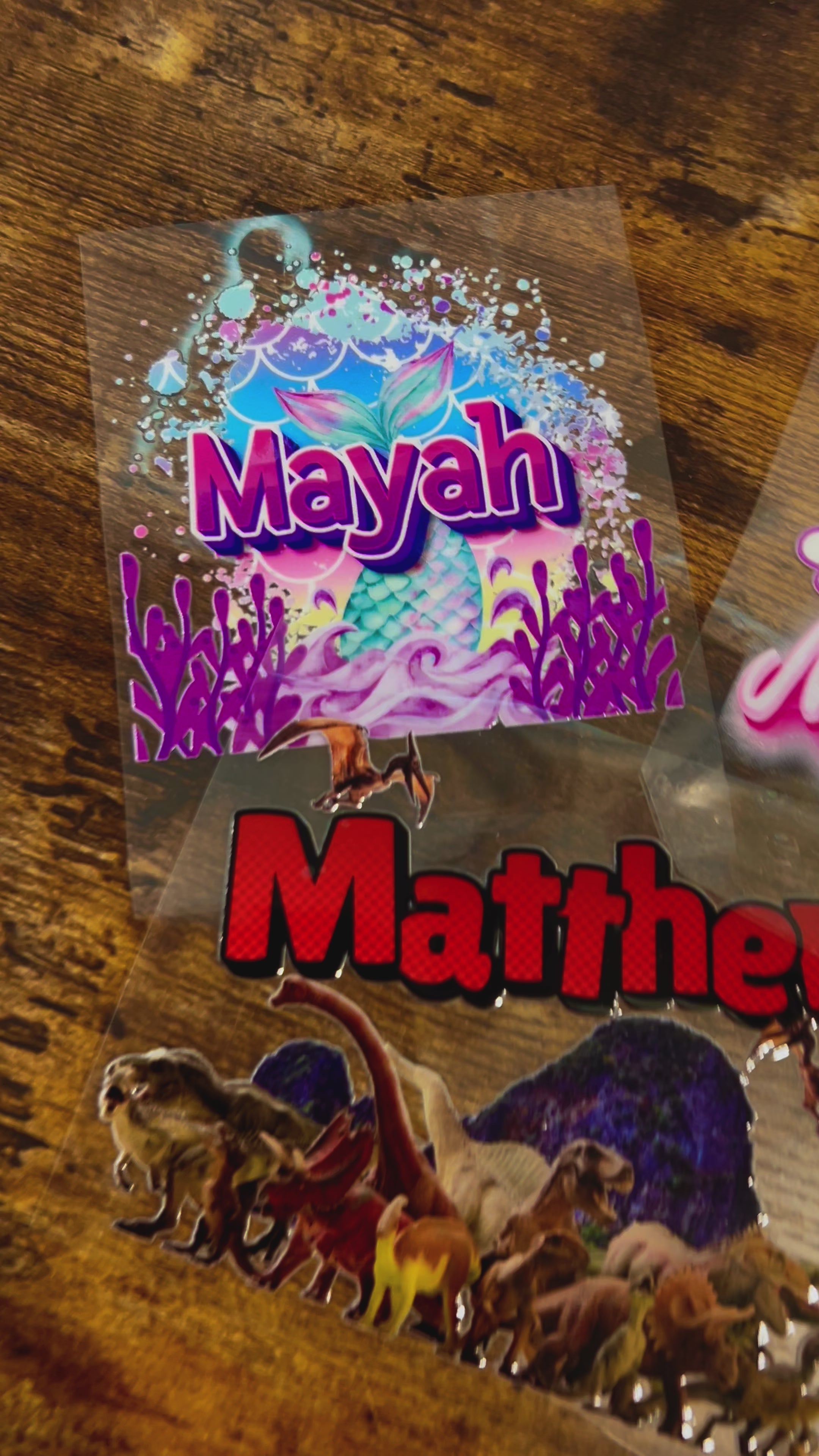 Kustom UV DTF Decals