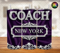 20 Ounce Designer Coach Transfer Wrap