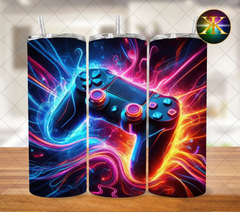 Retro Gamer Sublimation Transfer Wrap