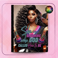 She Is Becoming (Front Cover Only) Composition Cover