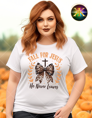 Fall For Jesus Sublimation Shirt Transfer