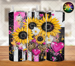 Sunflower Love Sublimation Transfer Wrap