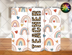 Teacher Cheetah Print Sublimation Transfer Wrap