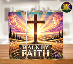Walk by Faith Sublimation Transfer Wrap