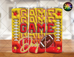 20 Ounce Football Transfer Wrap