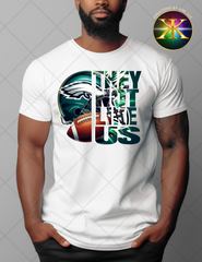Digital Download Eagles They Not Like Us PNG Design (NOT A PHYSICAL ITEM)