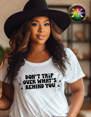Screen Print Dont Trip Transfer