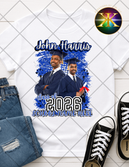 Senior/Graduate Shirt Design Canva Template