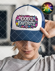 God's Favorite Sublimation Hat Transfer