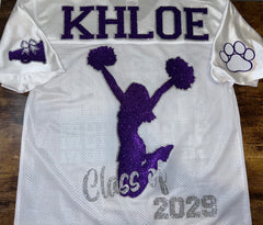 Kustom Glitter Football Jersey