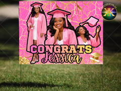 Senior/Graduate Yard Signs Canva Template