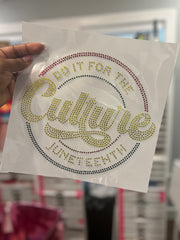 Rhinestone Do It For The Culture Transfer (10-inch)