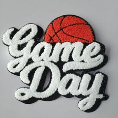 Basketball Game Day Chenille Patch