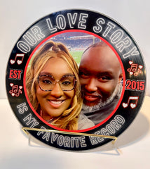 Custom Glass Keepsake Plaque – Personalized Photo Gift for Graduation, Memorial, Birthday & More