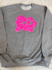 Be Mine Sequin Chenille Patch