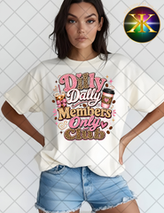 Dilly Dally Club Sublimation Shirt Transfer