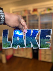 Lake Sequin Patches