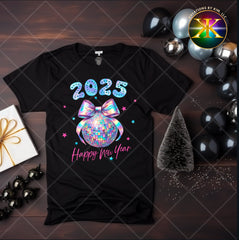 DTF 2025 Happy New Year Transfer
