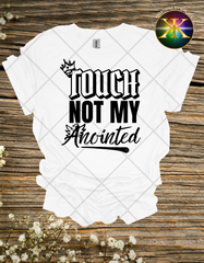 Screen Print Touch Not My Anointed Transfer 10 inches