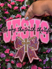 Jesus The Way Chenille Patch