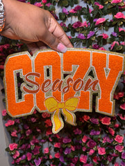 Cozy Season Sequin/Chenille Patch