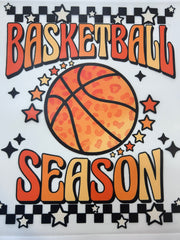 Basketball Season DTF Print