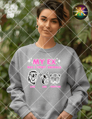 Digital Download My Ex Has 3 Spirit Animals PNG Design (NOT A PHYSICAL ITEM)