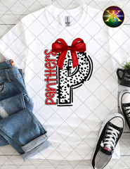 Panthers Polka Dot w/Bow