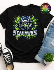 Digital Download Seahawks Splash PNG Design (NOT A PHYSICAL ITEM)