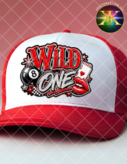 Wild One Sublimation Hat Transfer