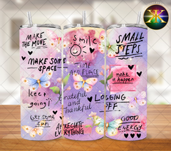 Affirmations Sublimation Transfer Wrap