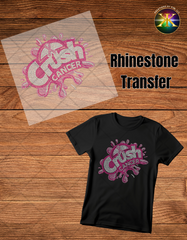 Rhinestone Crush Cancer Transfer