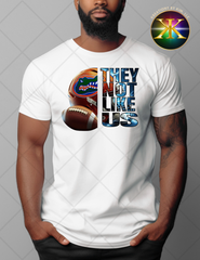 Digital Download Florida Gators They Not Like Us PNG Design (NOT A PHYSICAL ITEM)