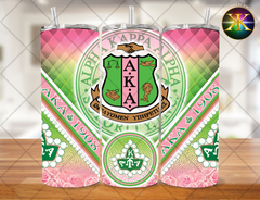20 Ounce Sorority & Fraternity Sublimation Transfer Wrap