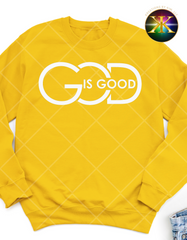 Screen Print God Is Good Transfer