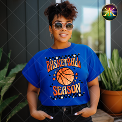 DTF Basketball Season Screen Print