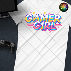 DTF Gamer Girl Transfer