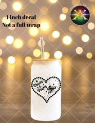 Chucks & Pearls 4 Inch UV Decal