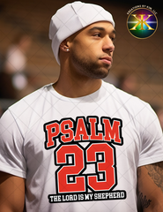 Psalm 23 Sublimation Shirt Transfer (Different Colors Available)