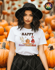 DTF Happy Hallothanksmas Screen Print