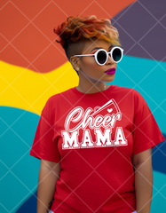 Screen Print Cheer Mama Design