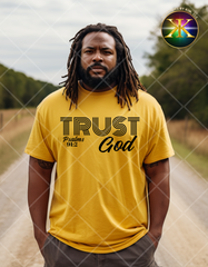 Screen Print Trust God Design