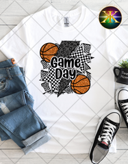 Basketball Game Day Sublimation Shirt Transfer