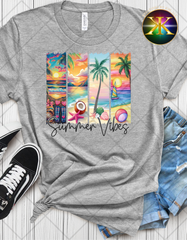 DTF Beach Summer Vibes Transfer