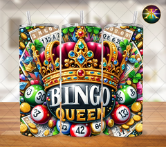 Bingo Queen Sublimation Transfer Wrap