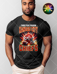 Digital Download Three Peat Season PNG Design (NOT A PHYSICAL ITEM)