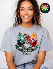 Digital Download Eagles vs Chiefs PNG Design (NOT A PHYSICAL ITEM)