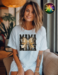 DTF Faux Glitter Mama Transfer