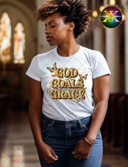God Goals Grace Sublimation Shirt Transfer