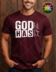 Screen Print God Has Perfect Timing Transfer